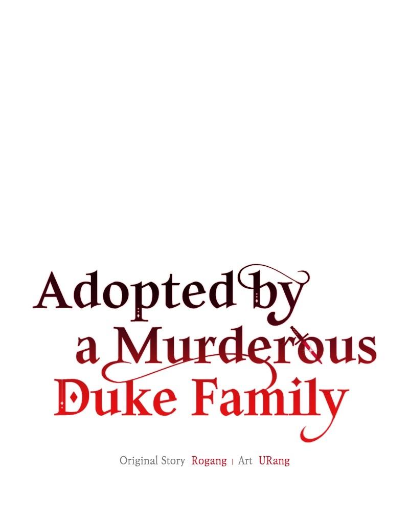 Adopted by a Murderous Duke Family Chap 11 - Next Chap 12