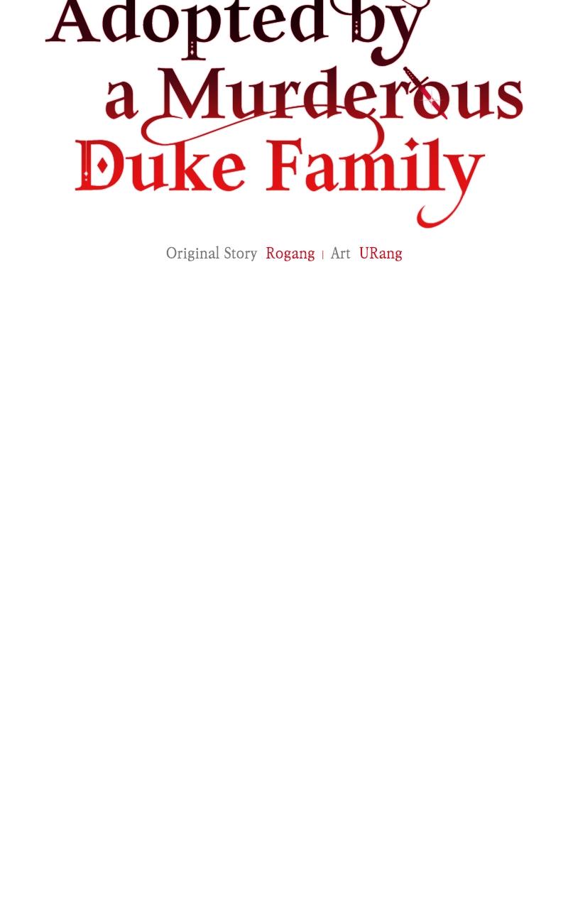Adopted by a Murderous Duke Family Chap 20 - Next Chap 21