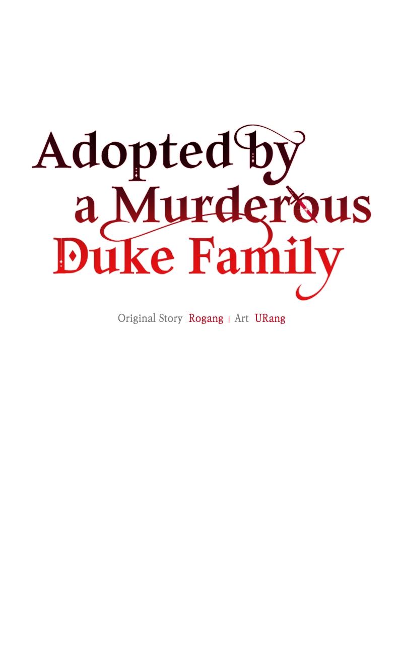 Adopted by a Murderous Duke Family Chap 48 - Next Chap 49
