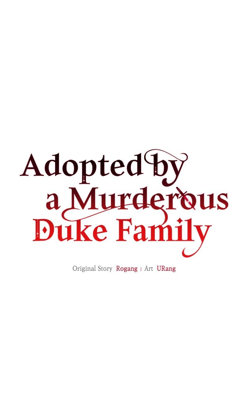 Adopted by a Murderous Duke Family Chap 55 - Next Chap 56