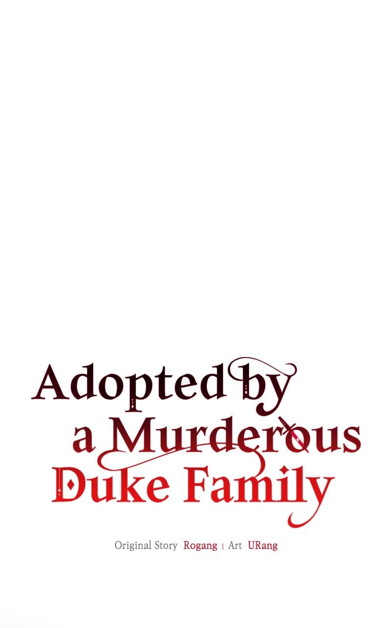 Adopted by a Murderous Duke Family Chap 59 - Next Chap 60