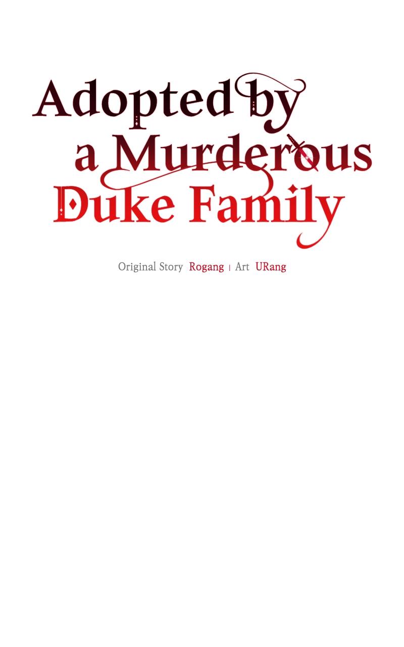Adopted by a Murderous Duke Family Chap 53 - Next Chap 54