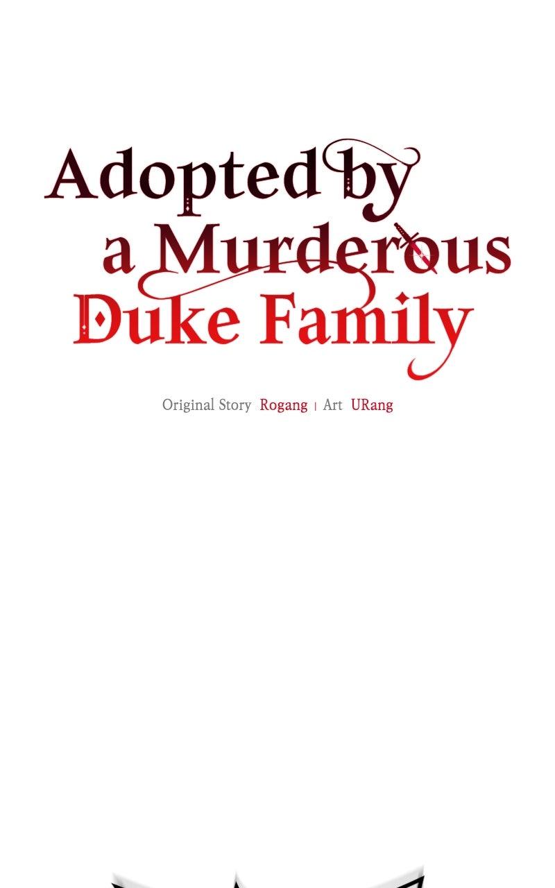Adopted by a Murderous Duke Family Chap 64 - Next Chap 65