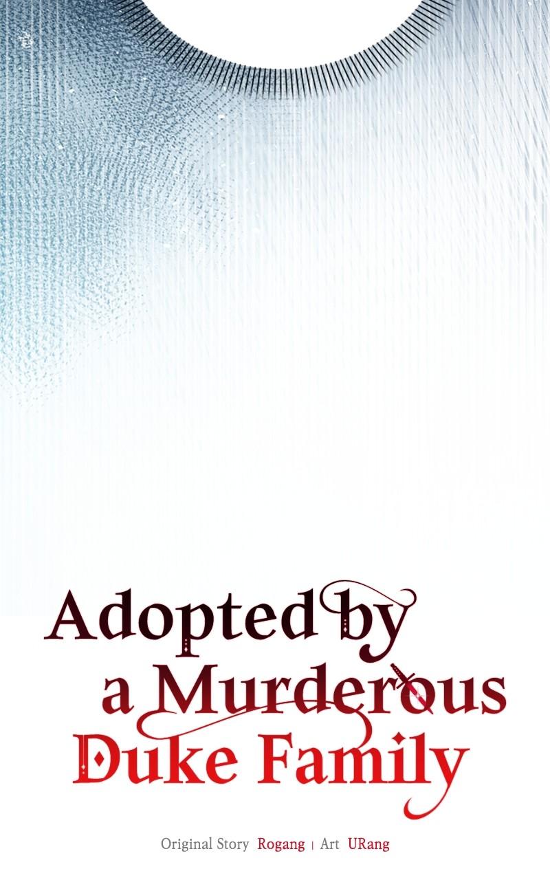 Adopted by a Murderous Duke Family Chap 60 - Next Chap 61