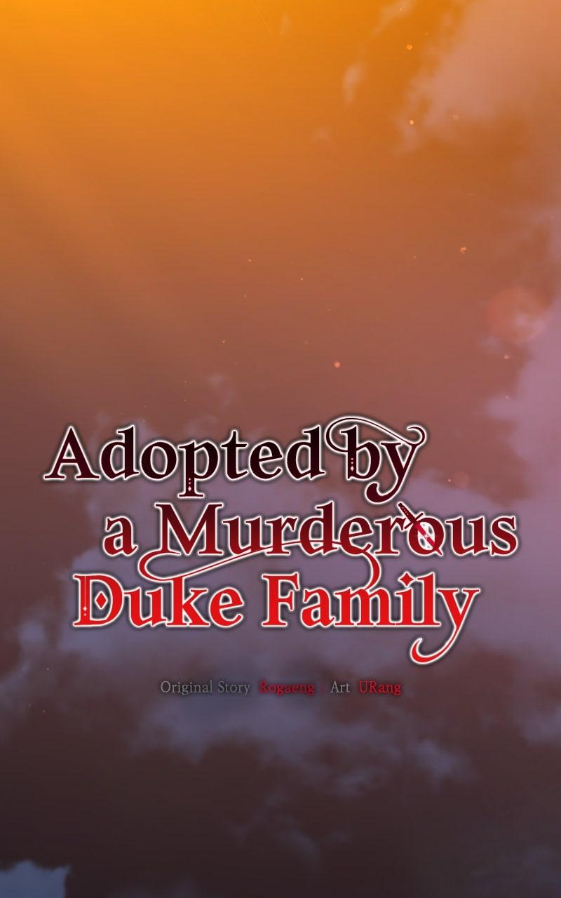 Adopted by a Murderous Duke Family Chap 79 - Next Chap 80