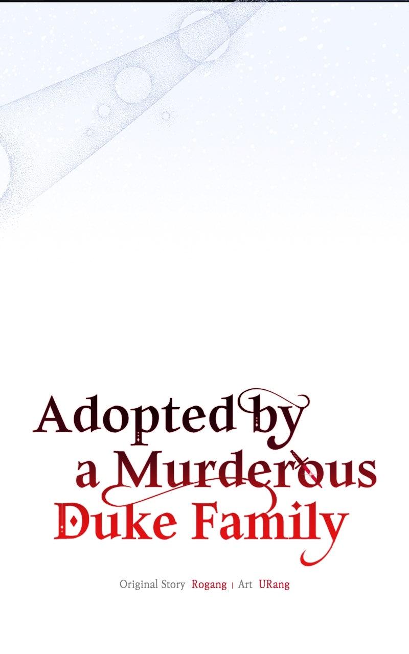 Adopted by a Murderous Duke Family Chap 73 - Next Chap 74