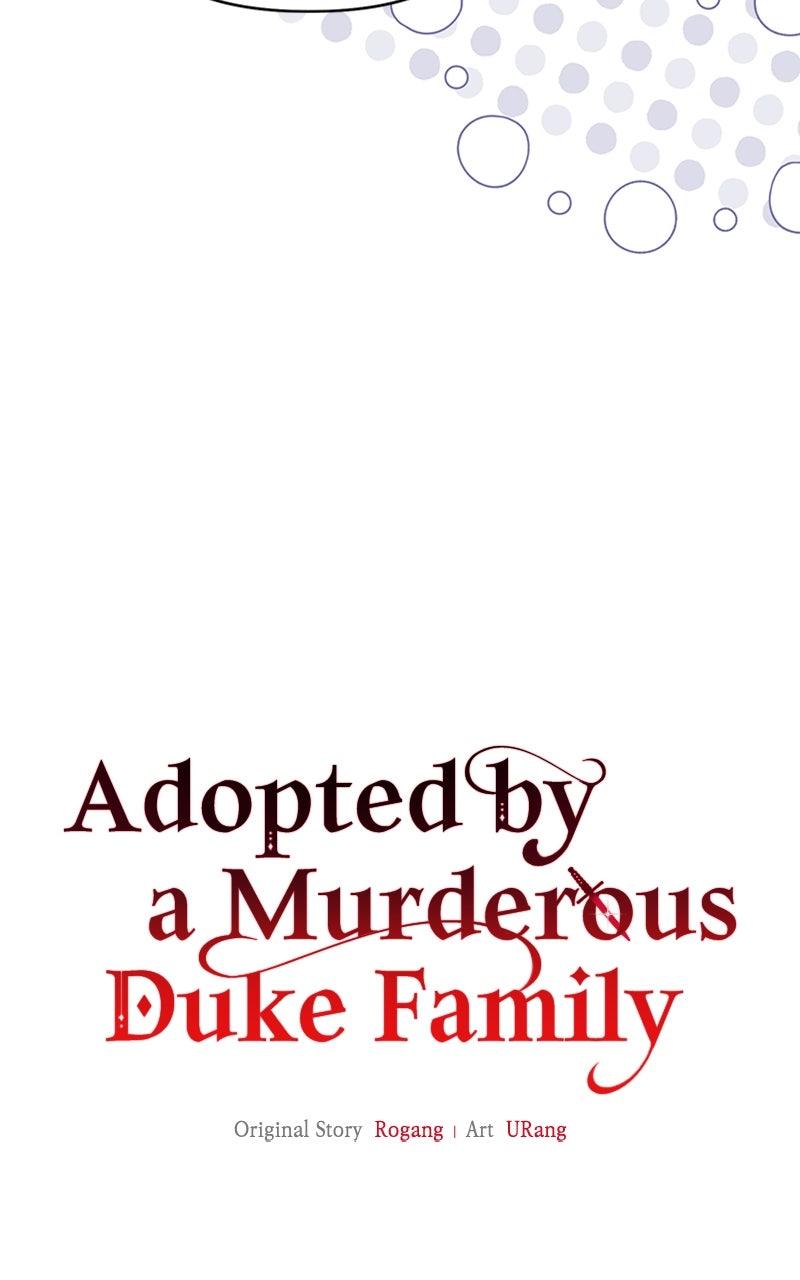 Adopted by a Murderous Duke Family Chap 87 - Next Chap 88