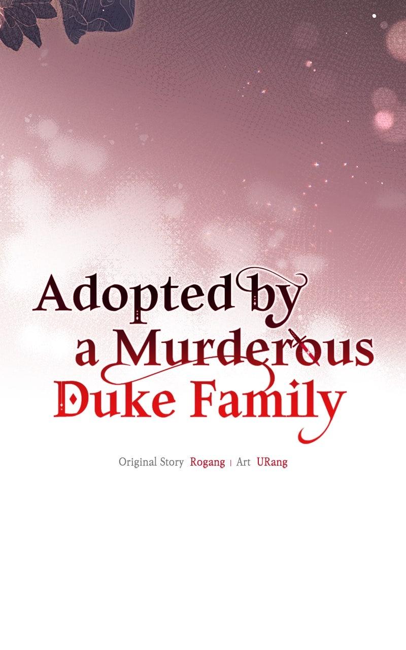 Adopted by a Murderous Duke Family Chap 85 - Next Chap 86