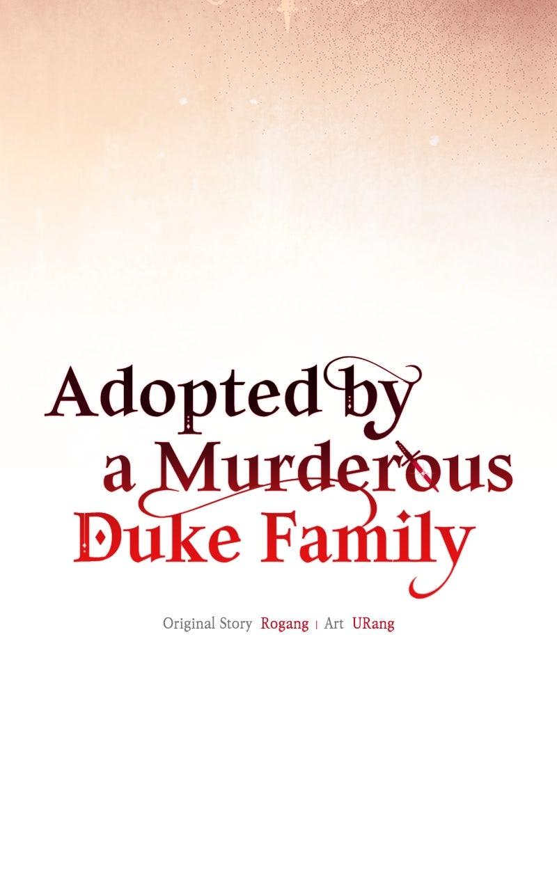 Adopted by a Murderous Duke Family Chap 81 - Next Chap 82