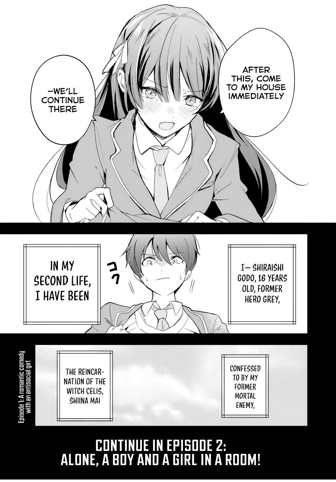 Eiyuu to Majo no Tensei Love Comedy Chap 1 - Next Chap 2