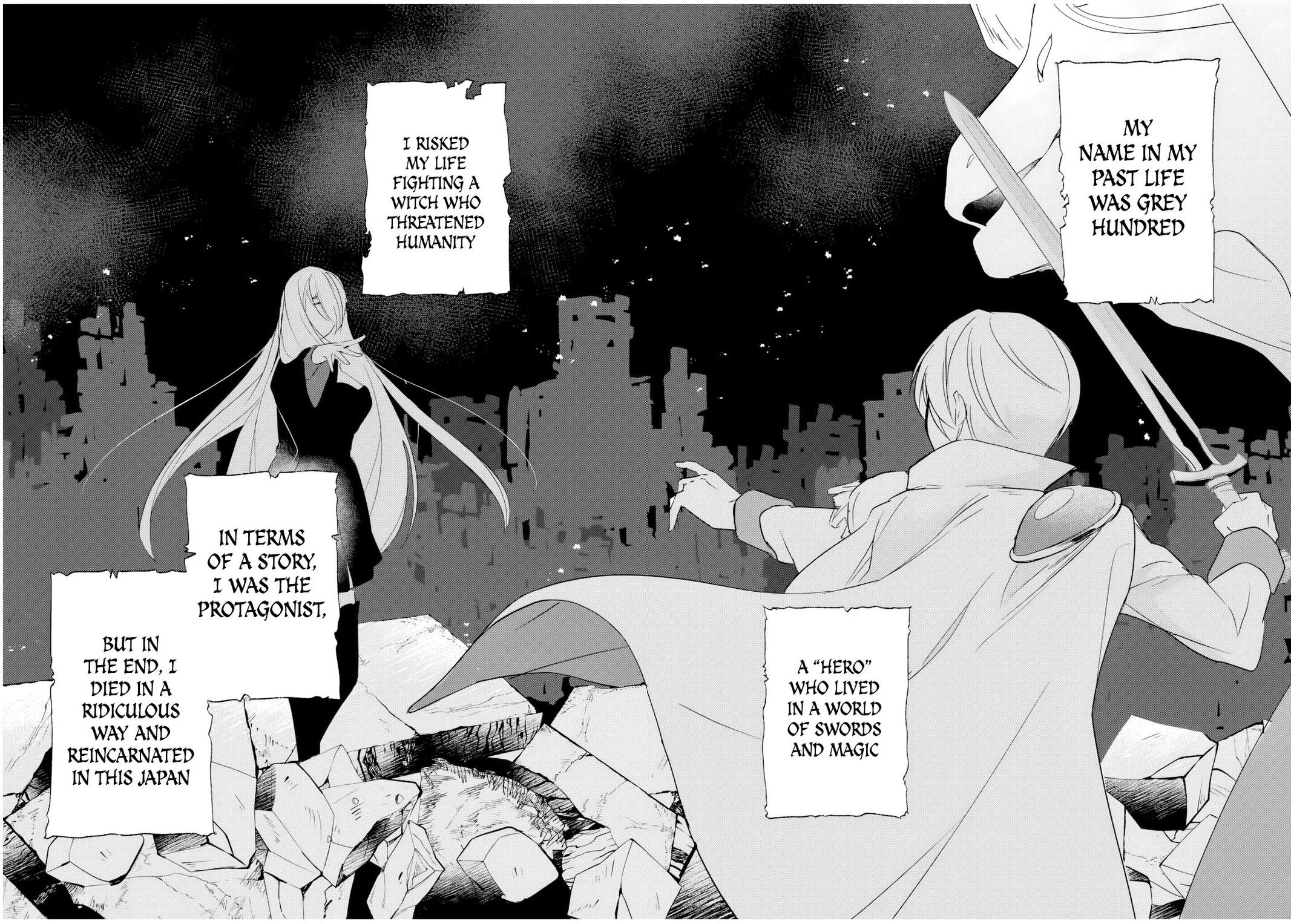 Eiyuu to Majo no Tensei Love Comedy Chap 1 - Next Chap 2