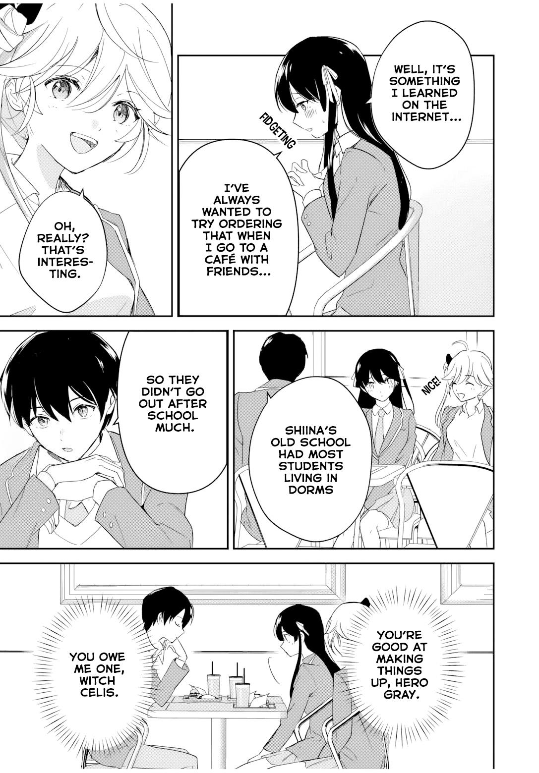 Eiyuu to Majo no Tensei Love Comedy Chap 3 - Next Chap 4