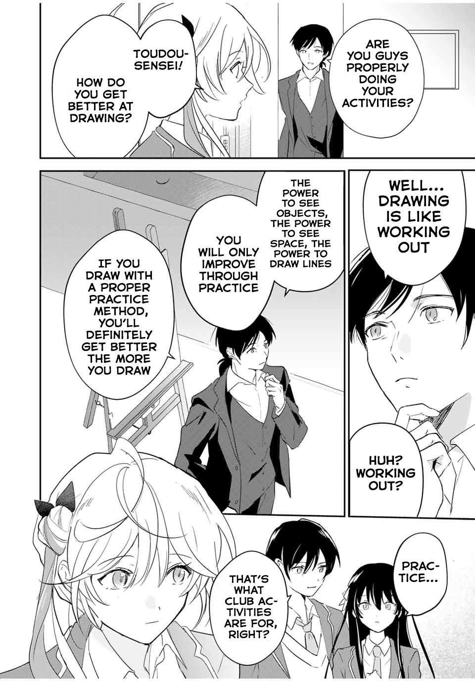 Eiyuu to Majo no Tensei Love Comedy Chap 15 - Next Chap 16