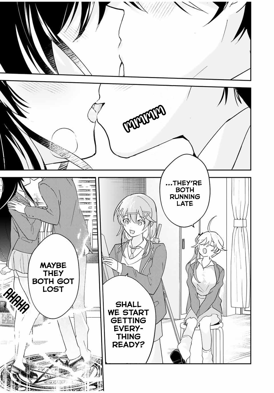 Eiyuu to Majo no Tensei Love Comedy Chap 18 - Next Chap 19