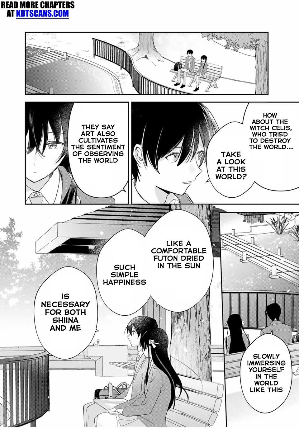 Eiyuu to Majo no Tensei Love Comedy Chap 13 - Next Chap 14