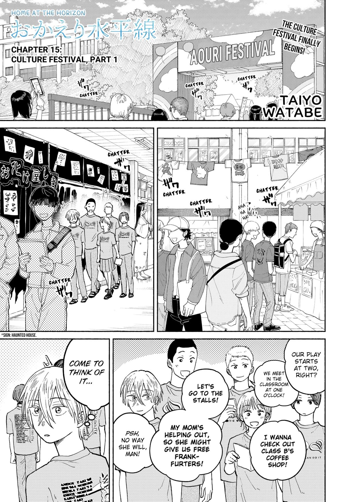 Okaeri Suiheisen Chap 15 - Next Chap 16