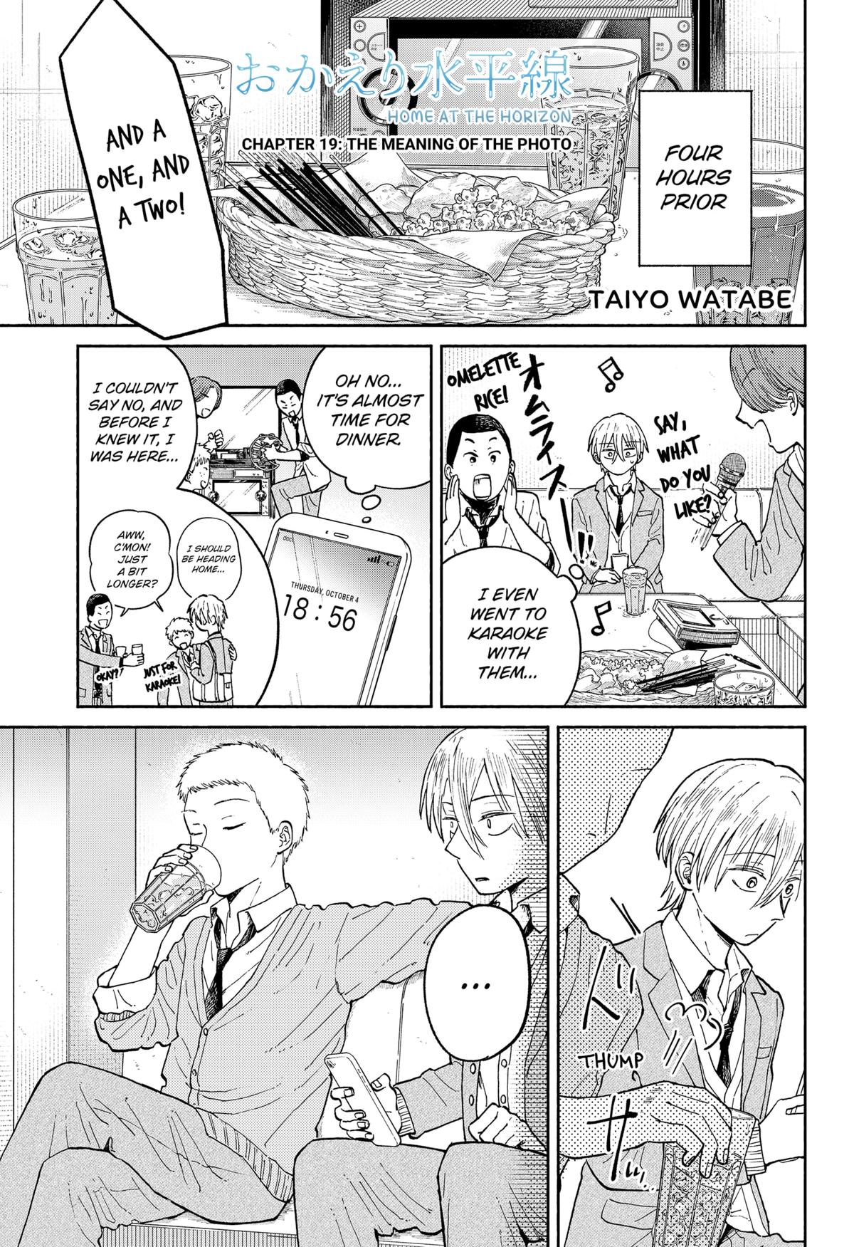 Okaeri Suiheisen Chap 19 - Next Chap 20