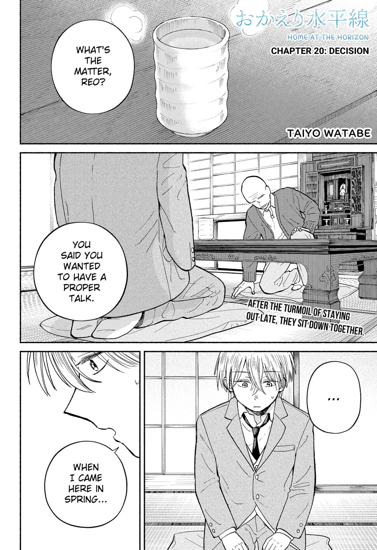 Okaeri Suiheisen Chap 20 - Next Chap 21