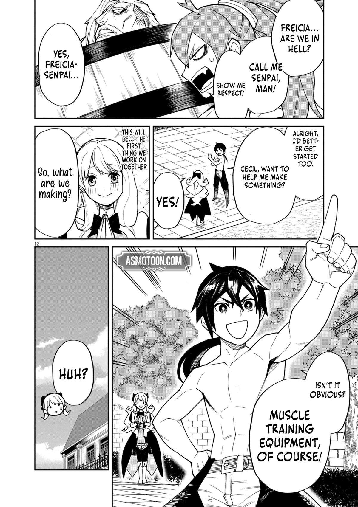 Game Akuyaku Kizoku ni Tensei shita Ore wa, Cheat Kinniku de Musou suru Chap 12 - Next Chap 13