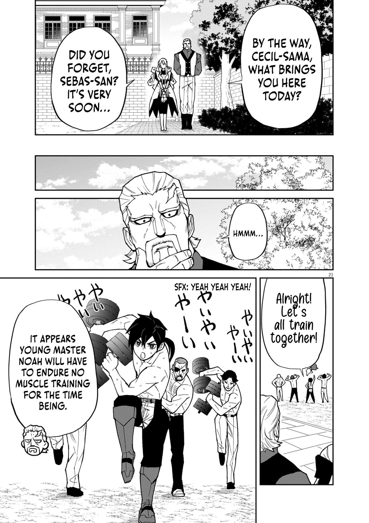 Game Akuyaku Kizoku ni Tensei shita Ore wa, Cheat Kinniku de Musou suru Chap 13 - Next Chap 14