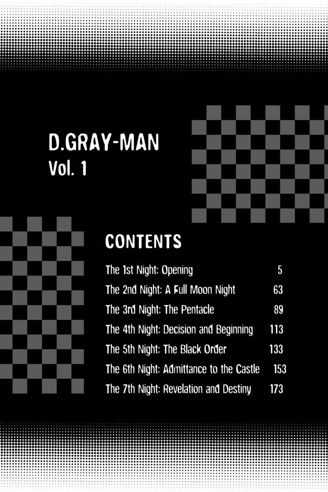 D.Gray-man Chap 1 - Next Chap 2