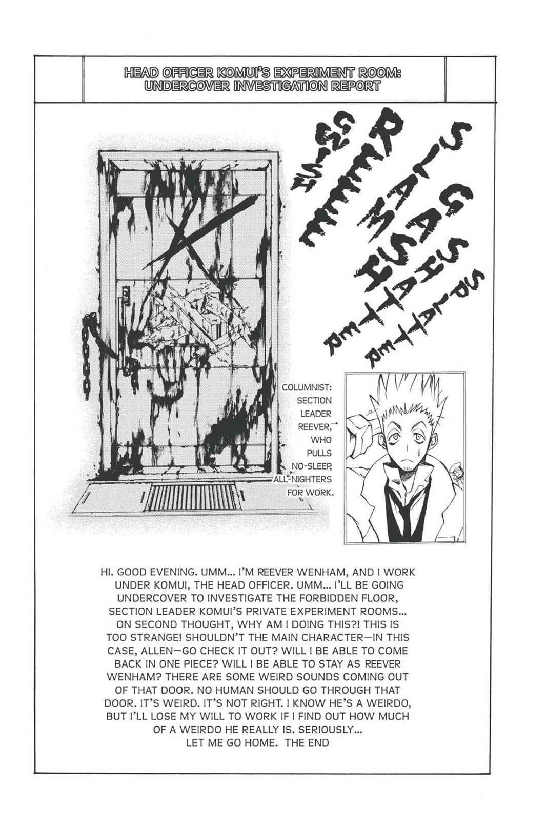 D.Gray-man Chap 7 - Next Chap 8