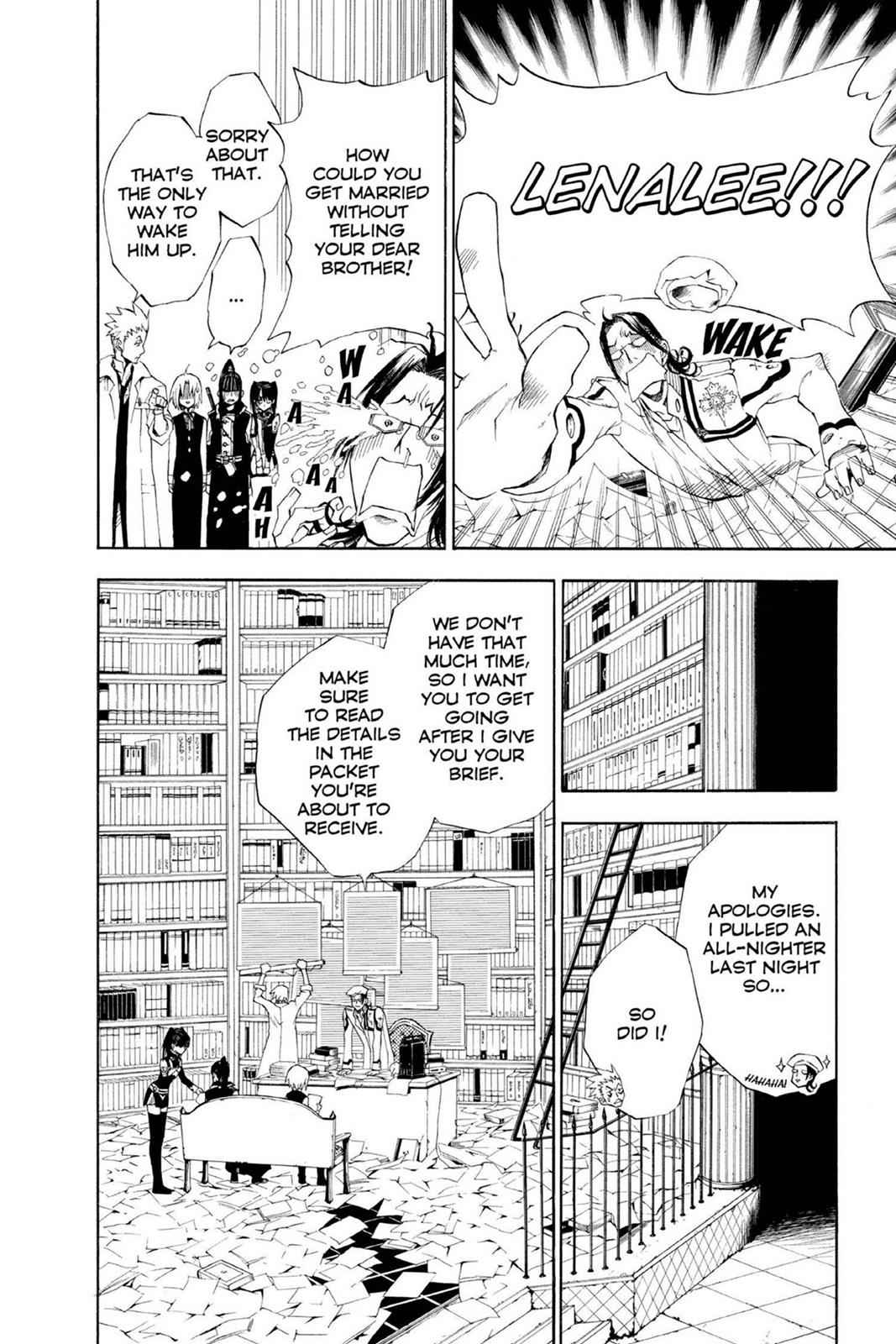 D.Gray-man Chap 8 - Next Chap 9
