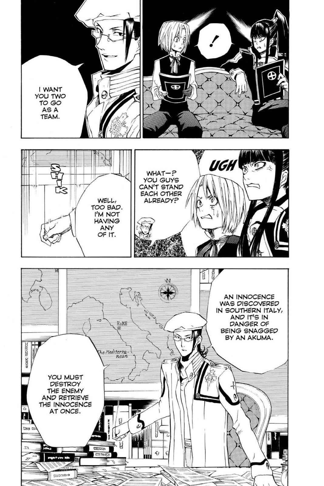 D.Gray-man Chap 8 - Next Chap 9