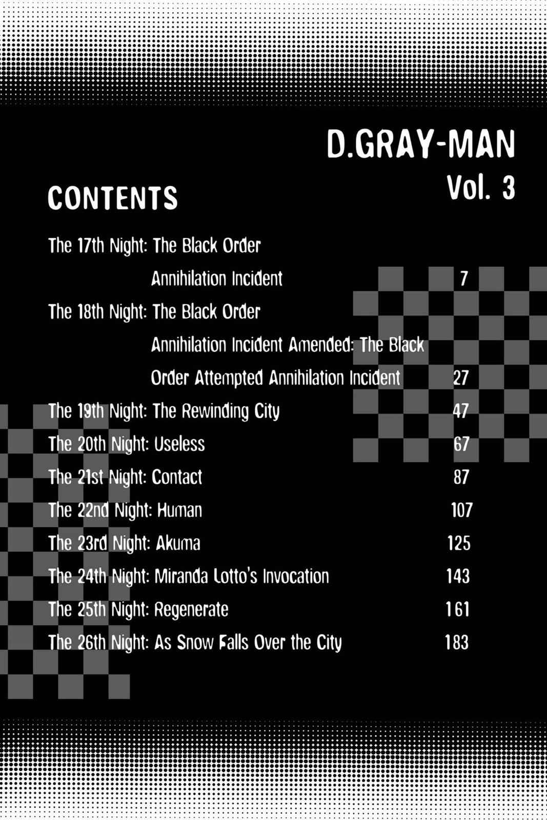 D.Gray-man Chap 17 - Next Chap 18
