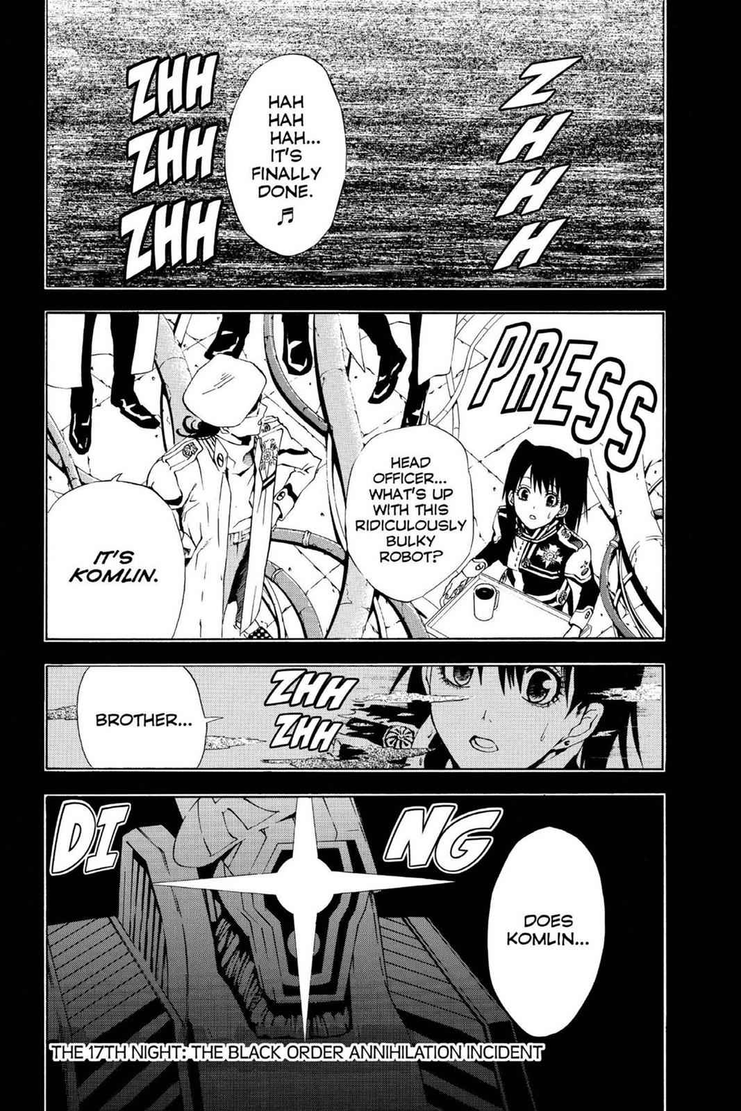 D.Gray-man Chap 17 - Next Chap 18