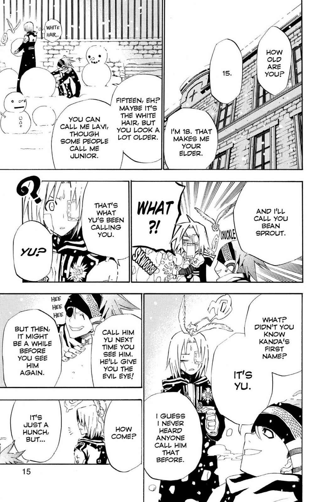 D.Gray-man Chap 27 - Next Chap 28