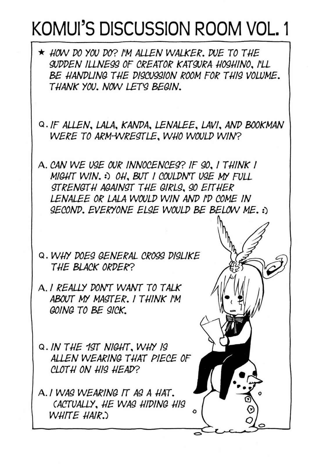 D.Gray-man Chap 29 - Next Chap 30