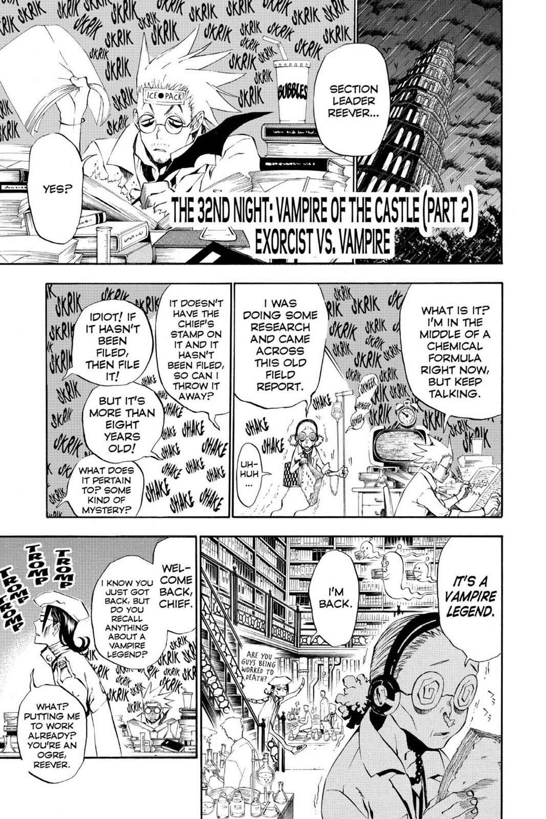 D.Gray-man Chap 32 - Next Chap 33