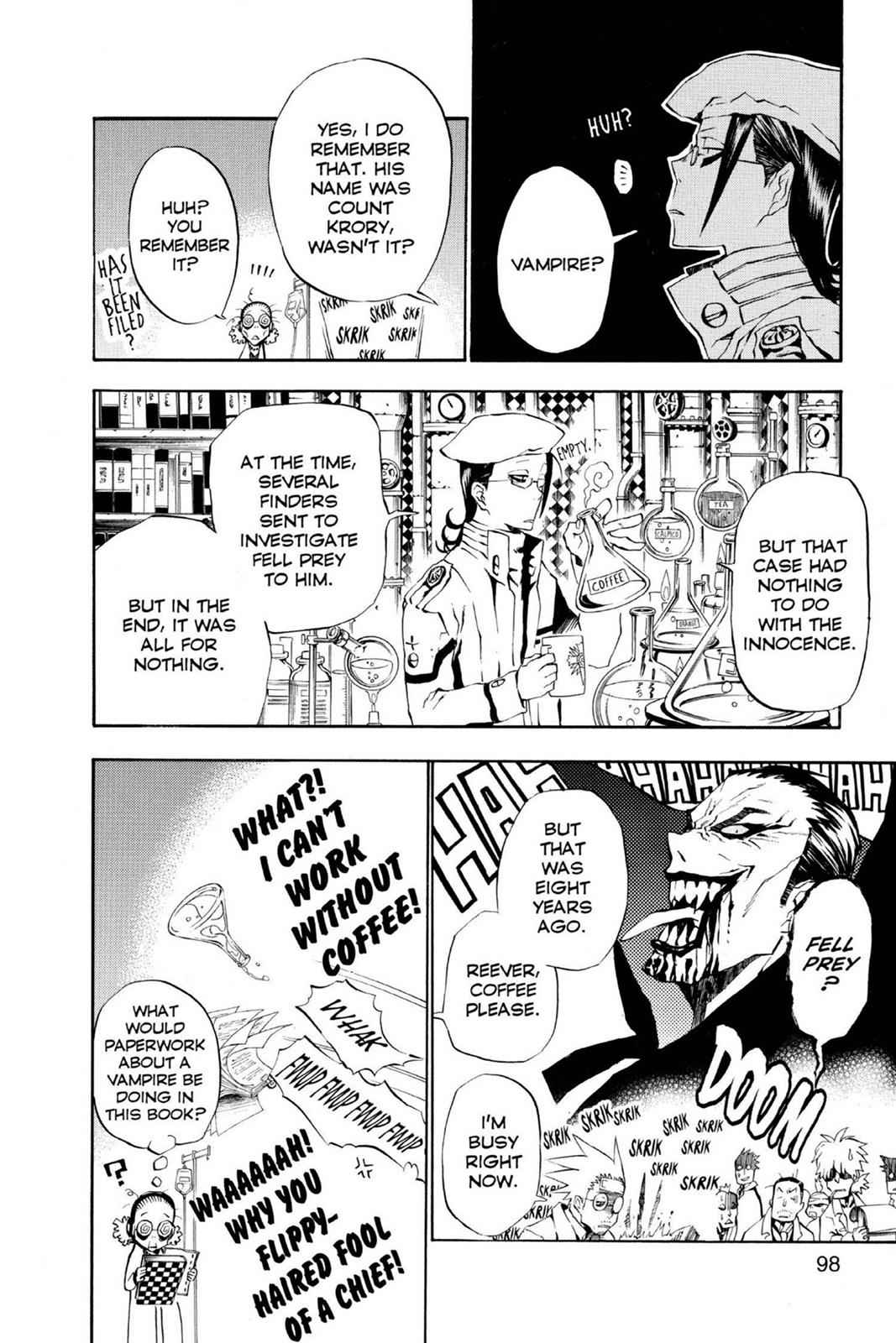 D.Gray-man Chap 32 - Next Chap 33