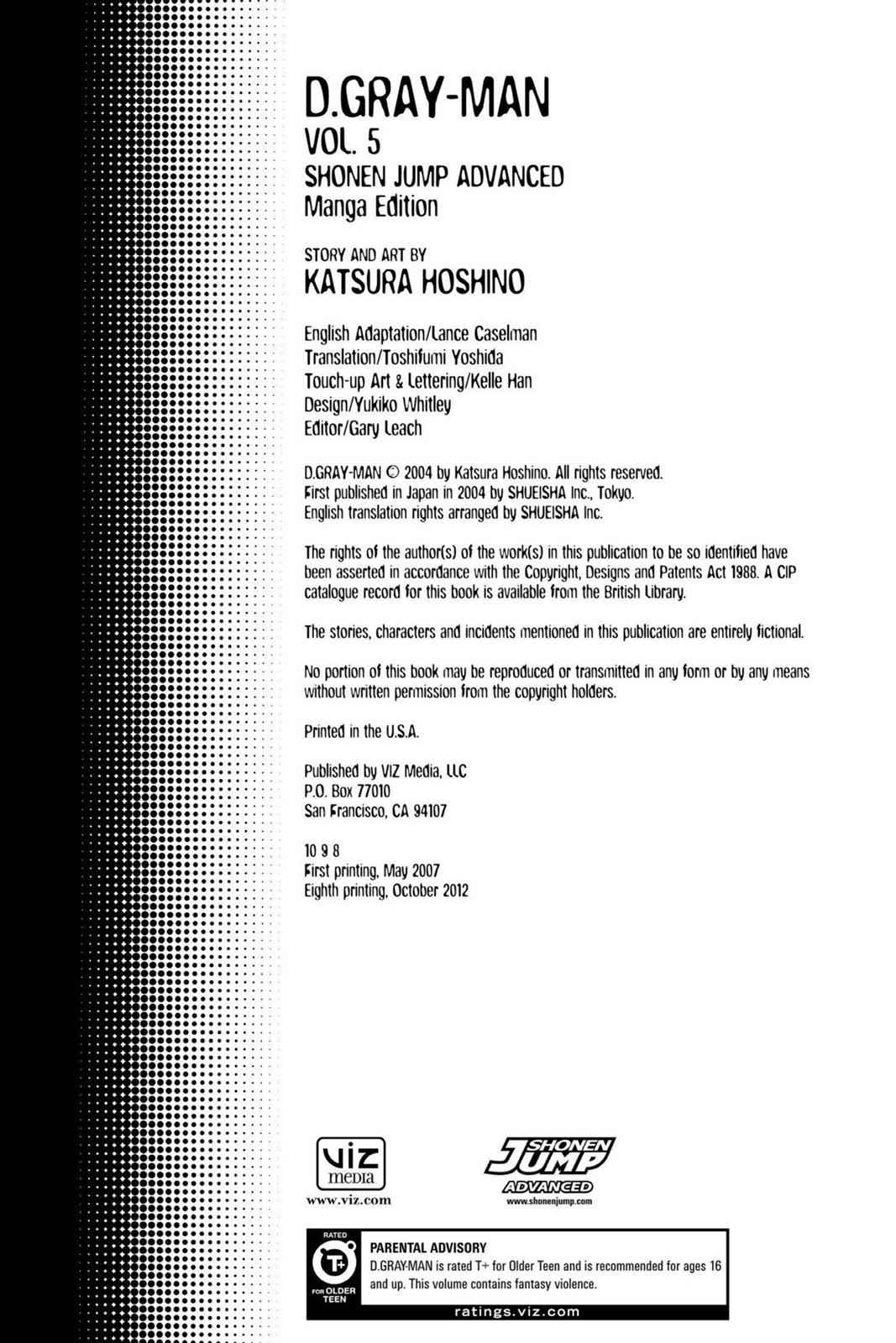D.Gray-man Chap 37 - Next Chap 38