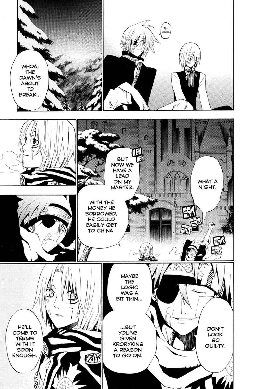 D.Gray-man Chap 40 - Next Chap 41