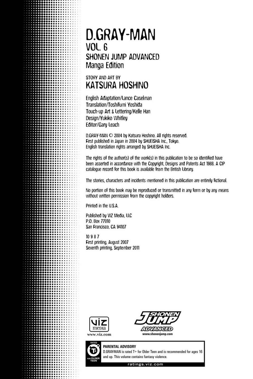 D.Gray-man Chap 47 - Next Chap 48