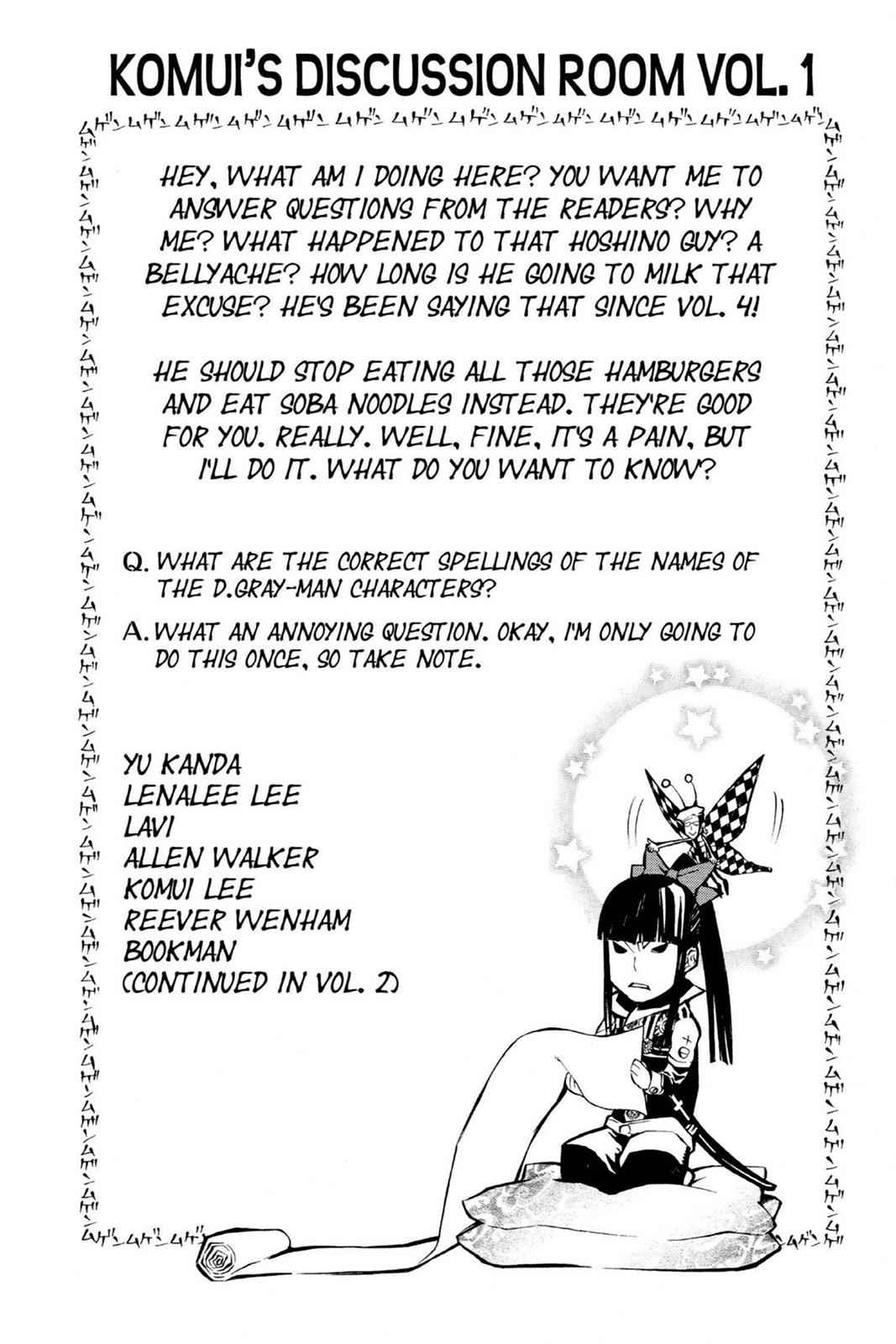 D.Gray-man Chap 48 - Next Chap 49