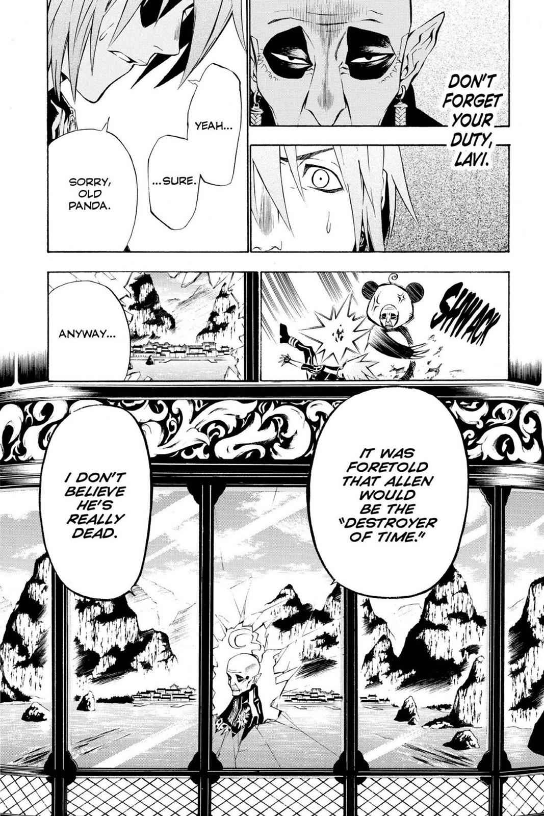 D.Gray-man Chap 58 - Next Chap 59