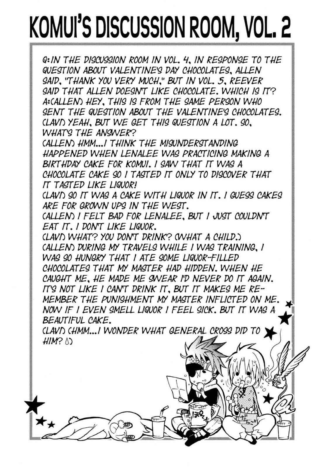 D.Gray-man Chap 58 - Next Chap 59