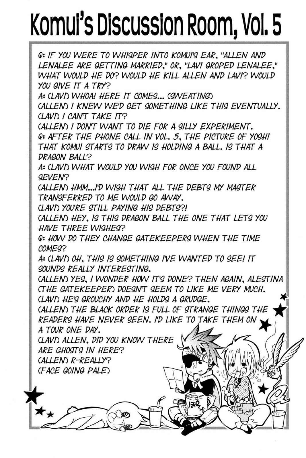 D.Gray-man Chap 61 - Next Chap 62