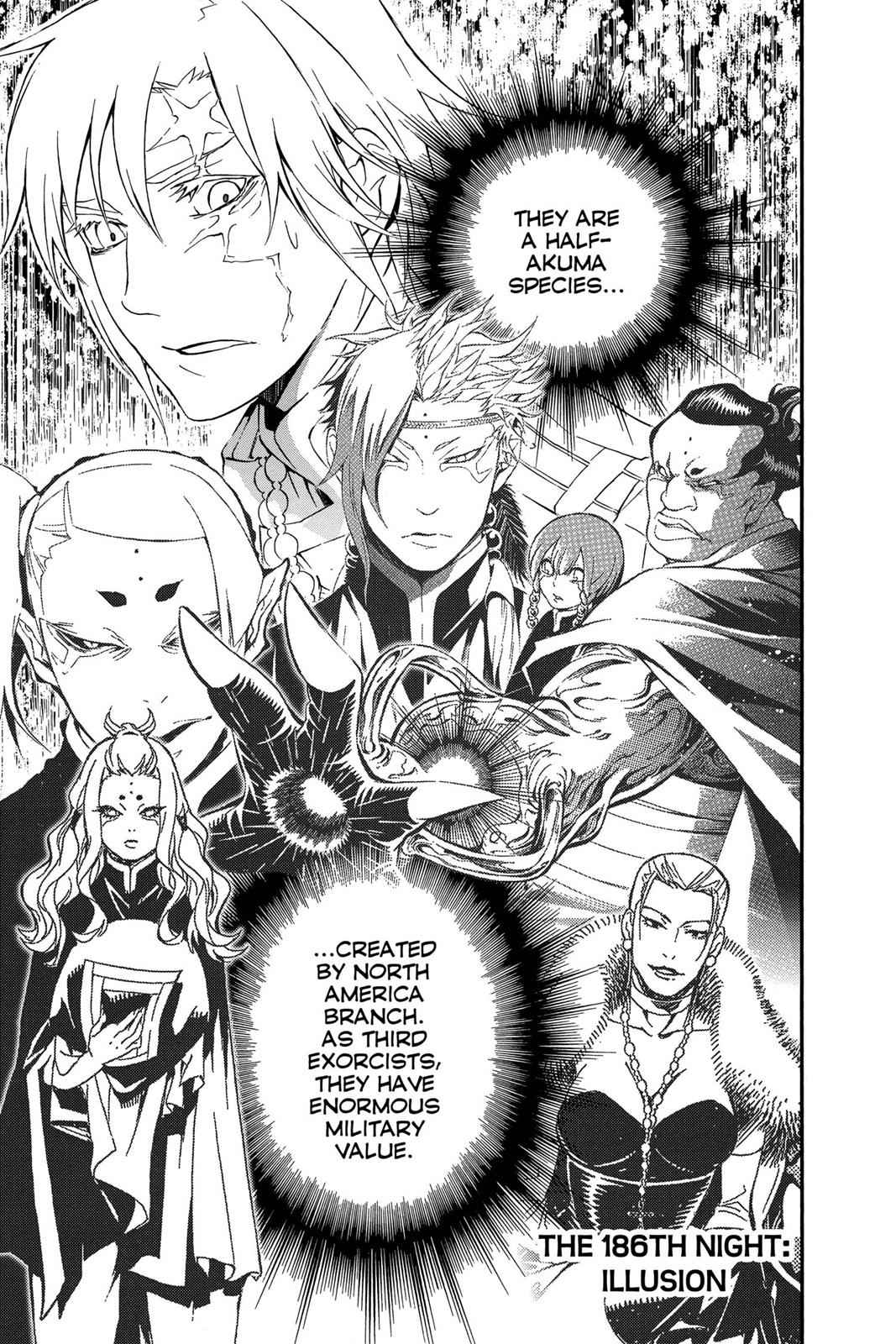D.Gray-man Chap 186 - Next Chap 187