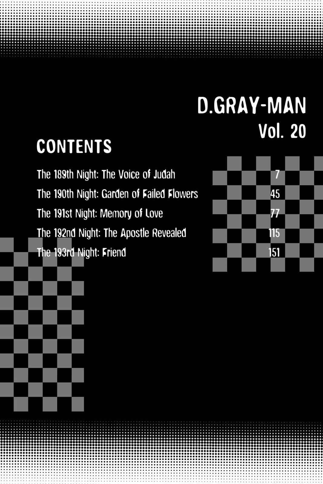 D.Gray-man Chap 189 - Next Chap 190