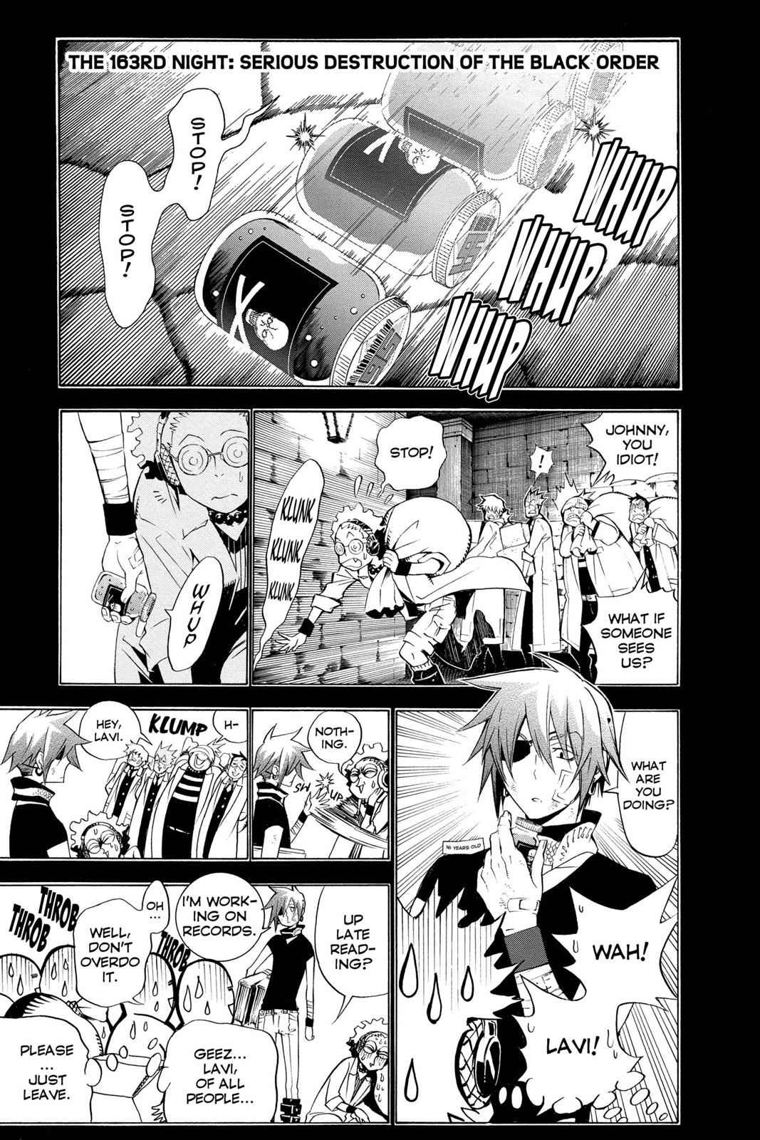 D.Gray-man Chap 163 - Next Chap 164