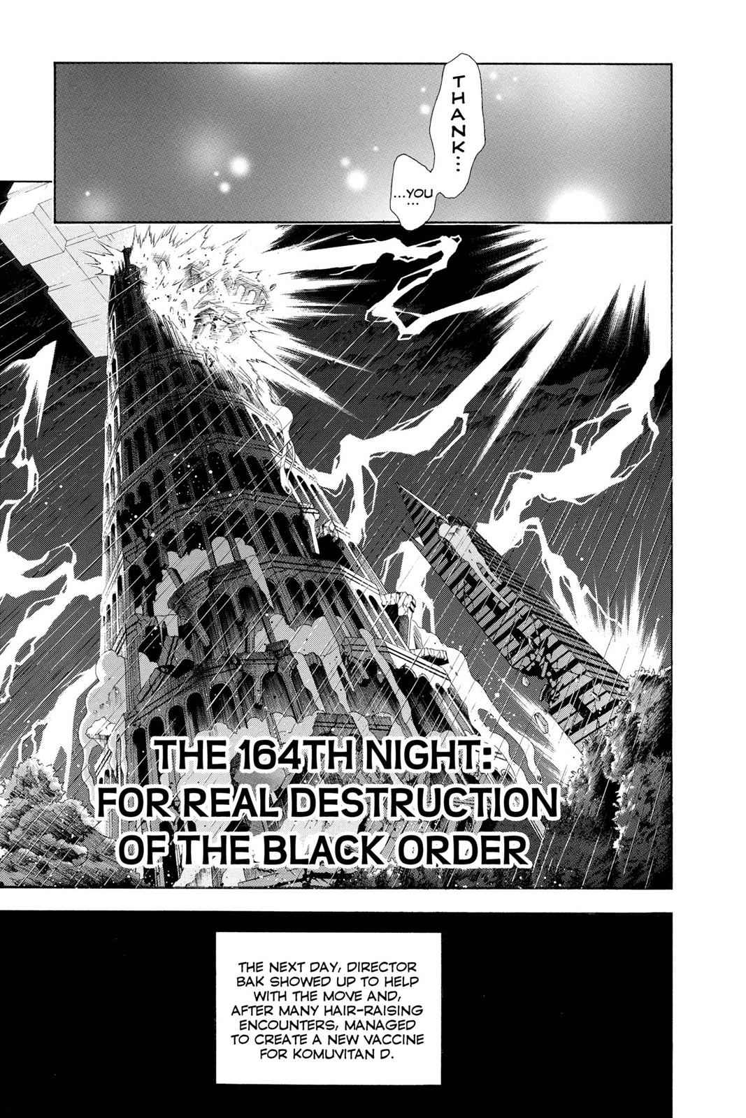 D.Gray-man Chap 164 - Next Chap 165