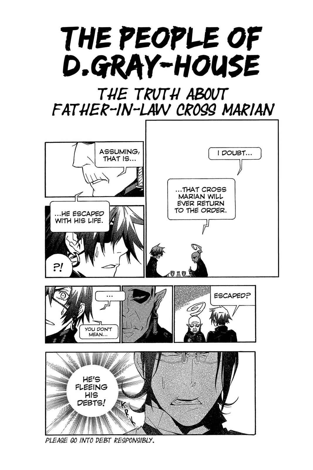 D.Gray-man Chap 171 - Next Chap 172