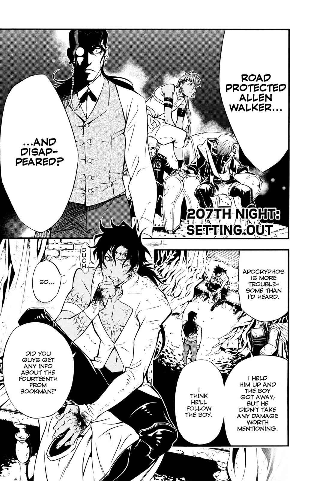 D.Gray-man Chap 207 - Next Chap 208
