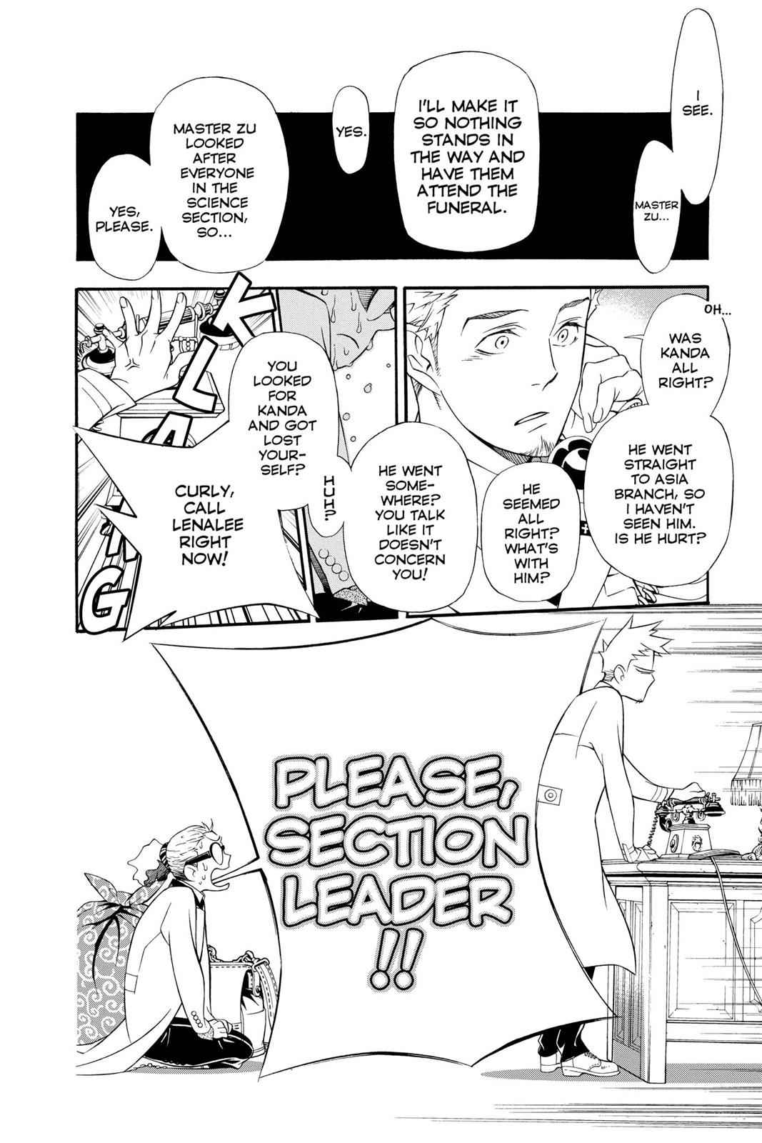 D.Gray-man Chap 208 - Next Chap 209