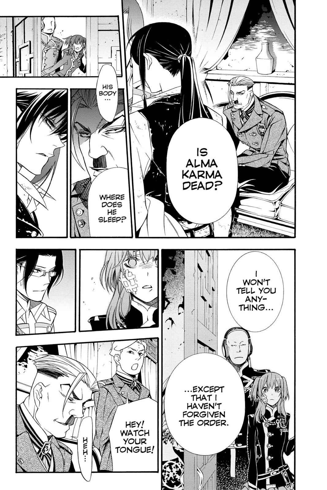D.Gray-man Chap 208 - Next Chap 209