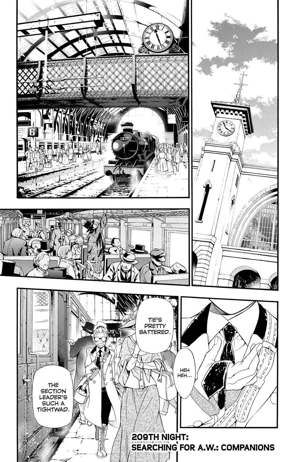 D.Gray-man Chap 209 - Next Chap 210